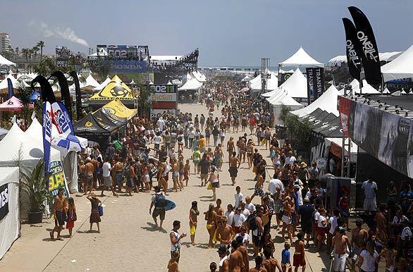 Huntington Beach's tourism promotion helps fill Surf City with a slew of events and athletic contests. The U.S. Open of Surfing, one of the largest events of the year, drew at least 340,000 people to Huntington Beach in July and required an extra 50 to 55 police shifts over a week.
