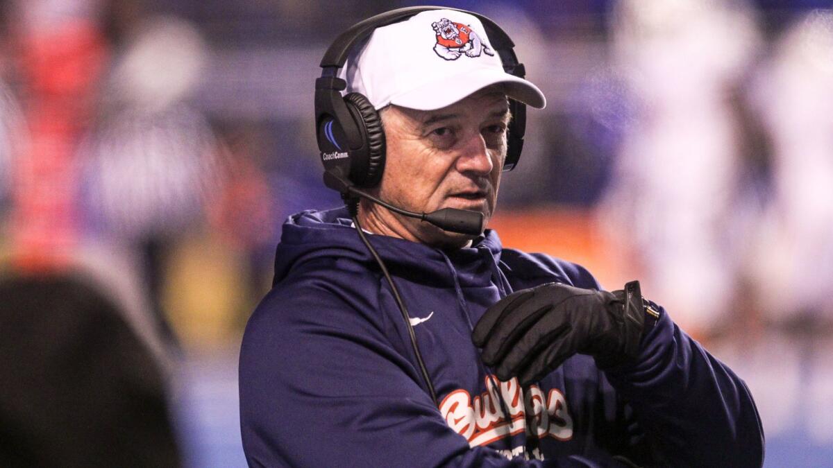 First-year coach Jeff Tedford will try to lead Fresno State to its first bowl game victory since 2007.