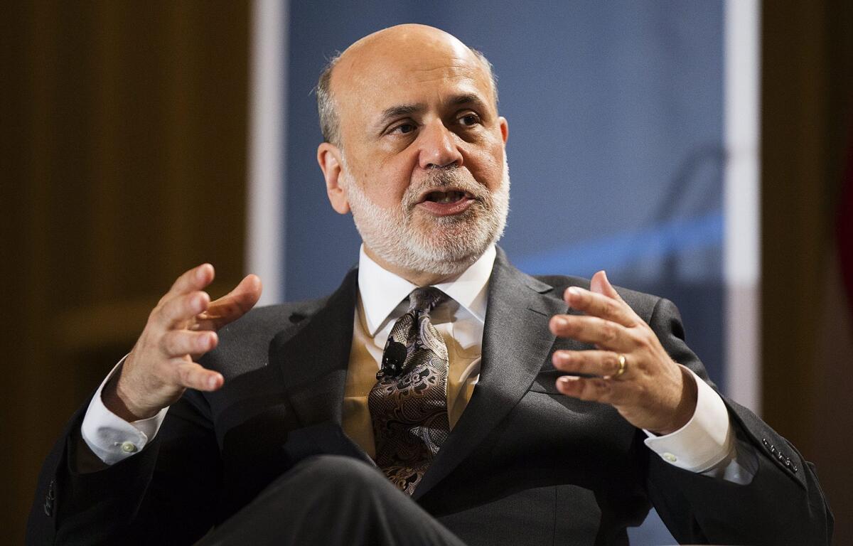 Former U.S. Federal Reserve chairman Ben Bernanke will publish a memoir of the financial crisis.