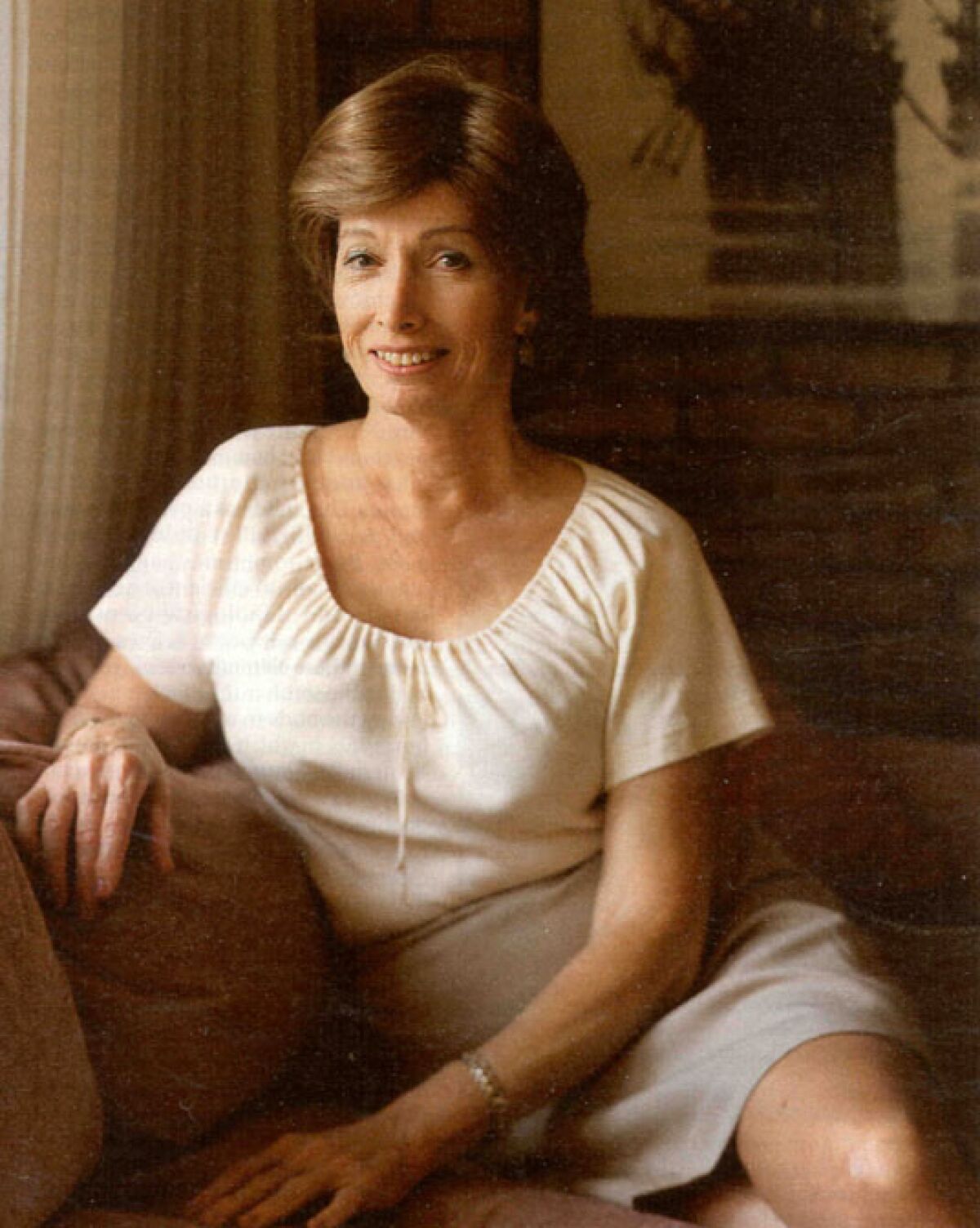 Lynn Conway, at home in 2000