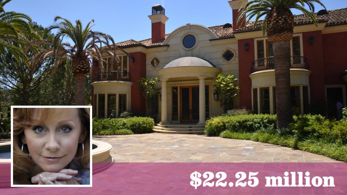 Grammy-winning singer Reba McEntire has sold her Beverly Park estate for $22.25 million off-market.