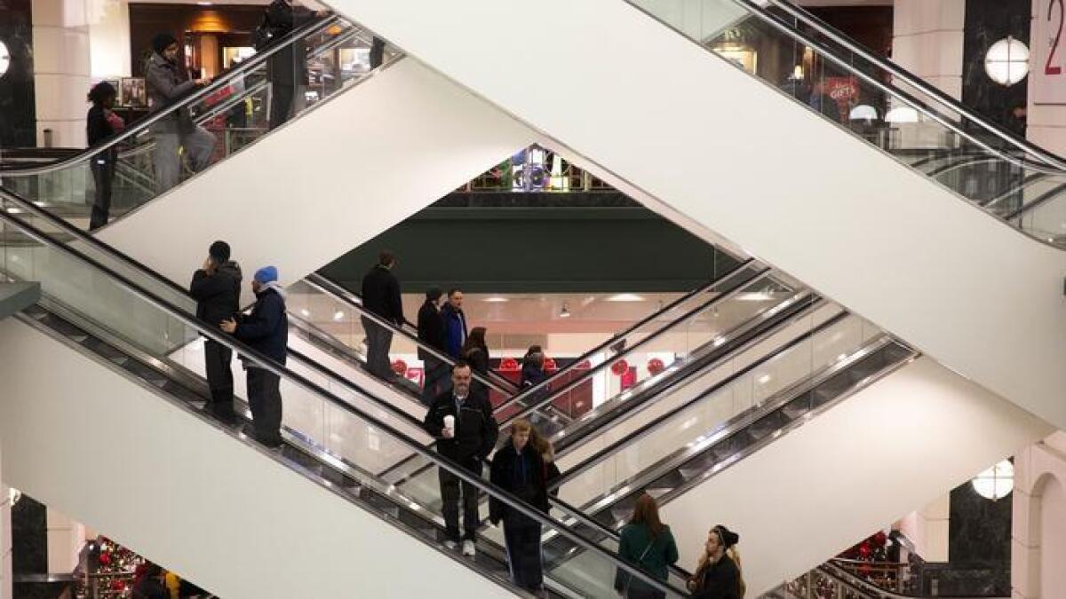 Retail sales in May slightly exceeded expectations as shoppers returned to malls, according to Thomson Reuters.
