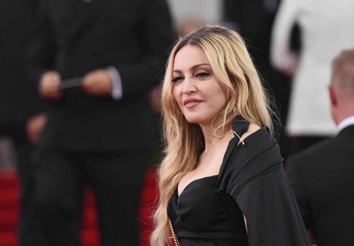 Madonna attends the "China: Through The Looking Glass" Costume Institute Benefit Gala at the Metropolitan Museum of Art on May 4, 2015, in New York City.
