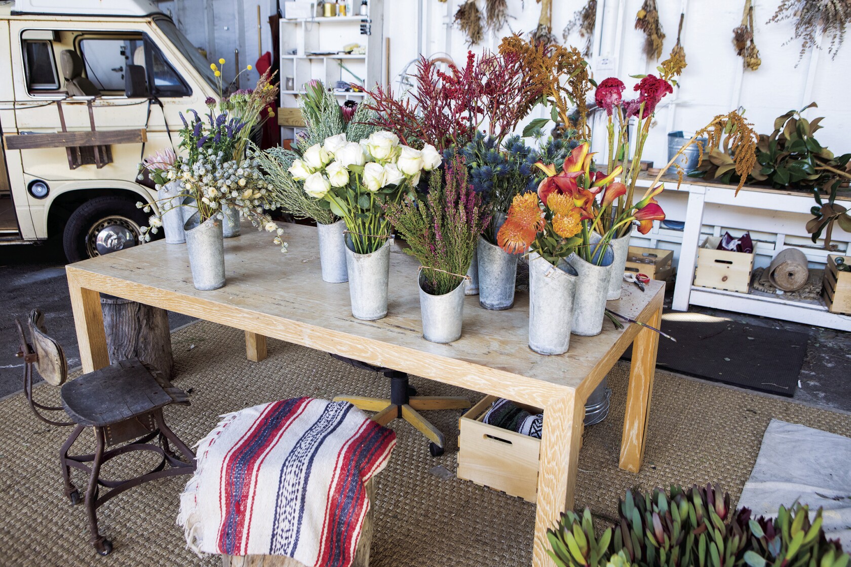 Venice S Unlikely Florist Grows Beyond His Man With A Van