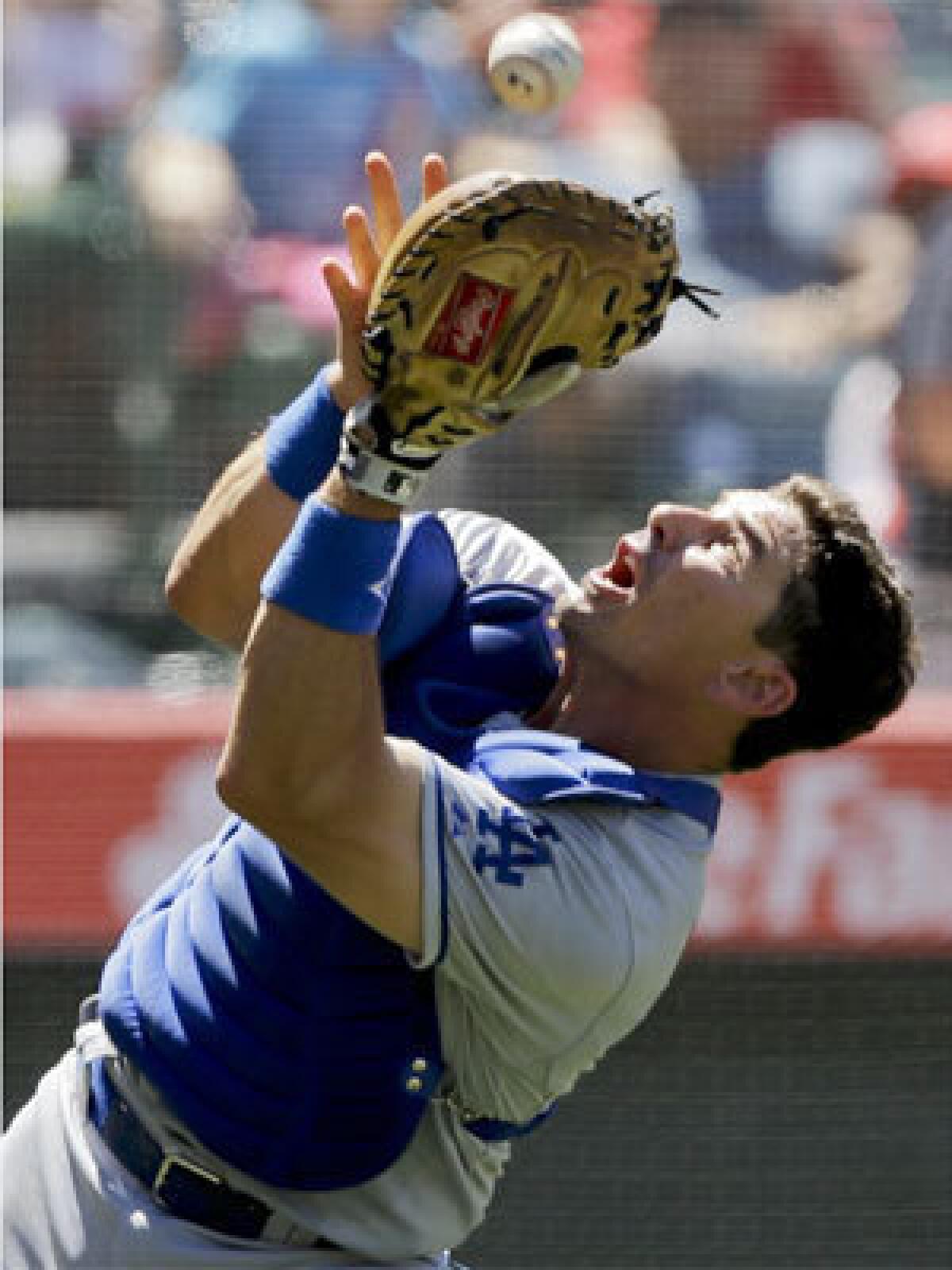 Dodgers backup catcher Matt Treanor finished the season with a .175 batting average and 10 RBIs in 103 at-bats.