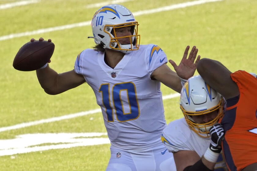 Justin Herbert To Sit Out Chargers Season Finale Vs Broncos