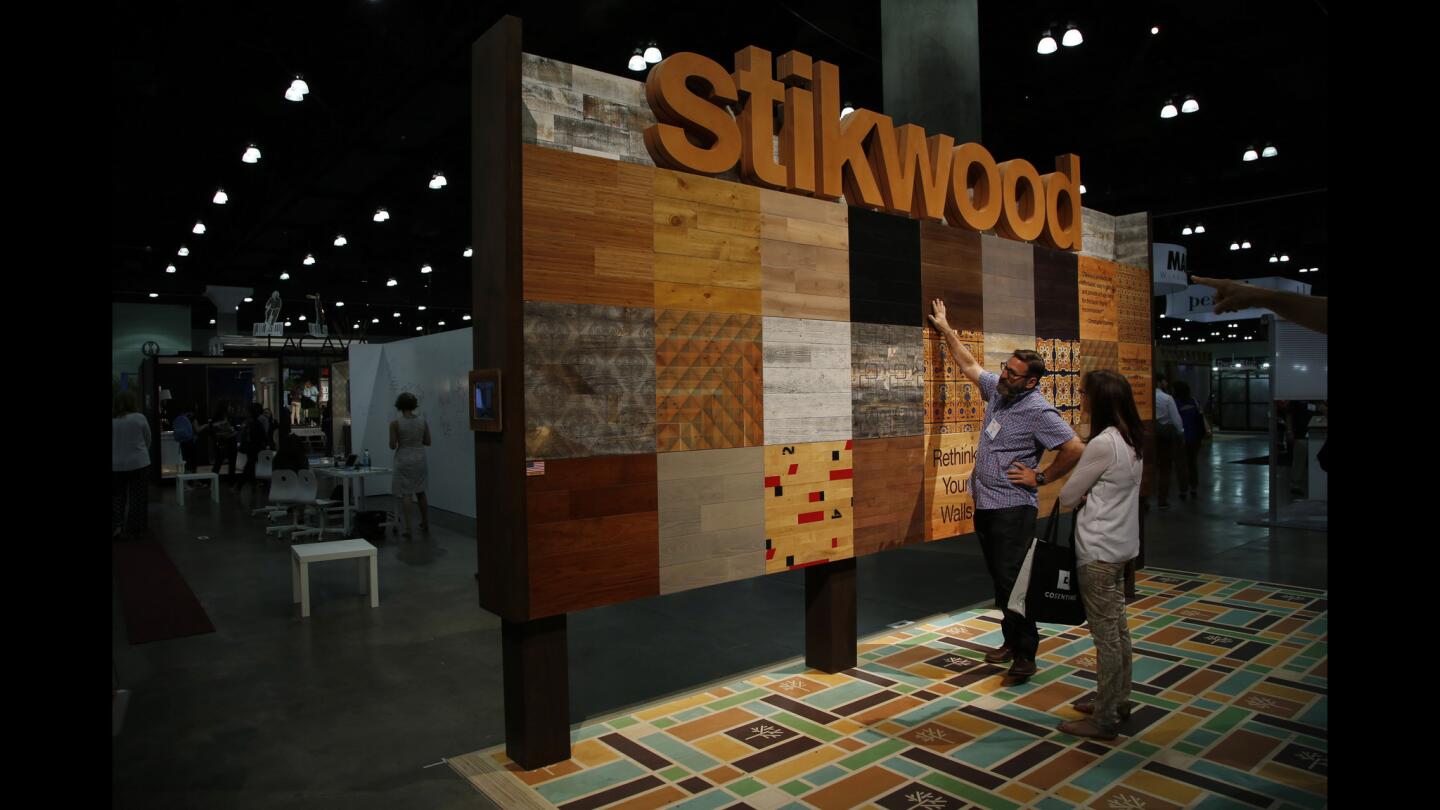 Stikwood unveiled a new line of decorative plank prints made of 100% reclaimed wood that you can peel and stick on the wall. www.stikwood.com