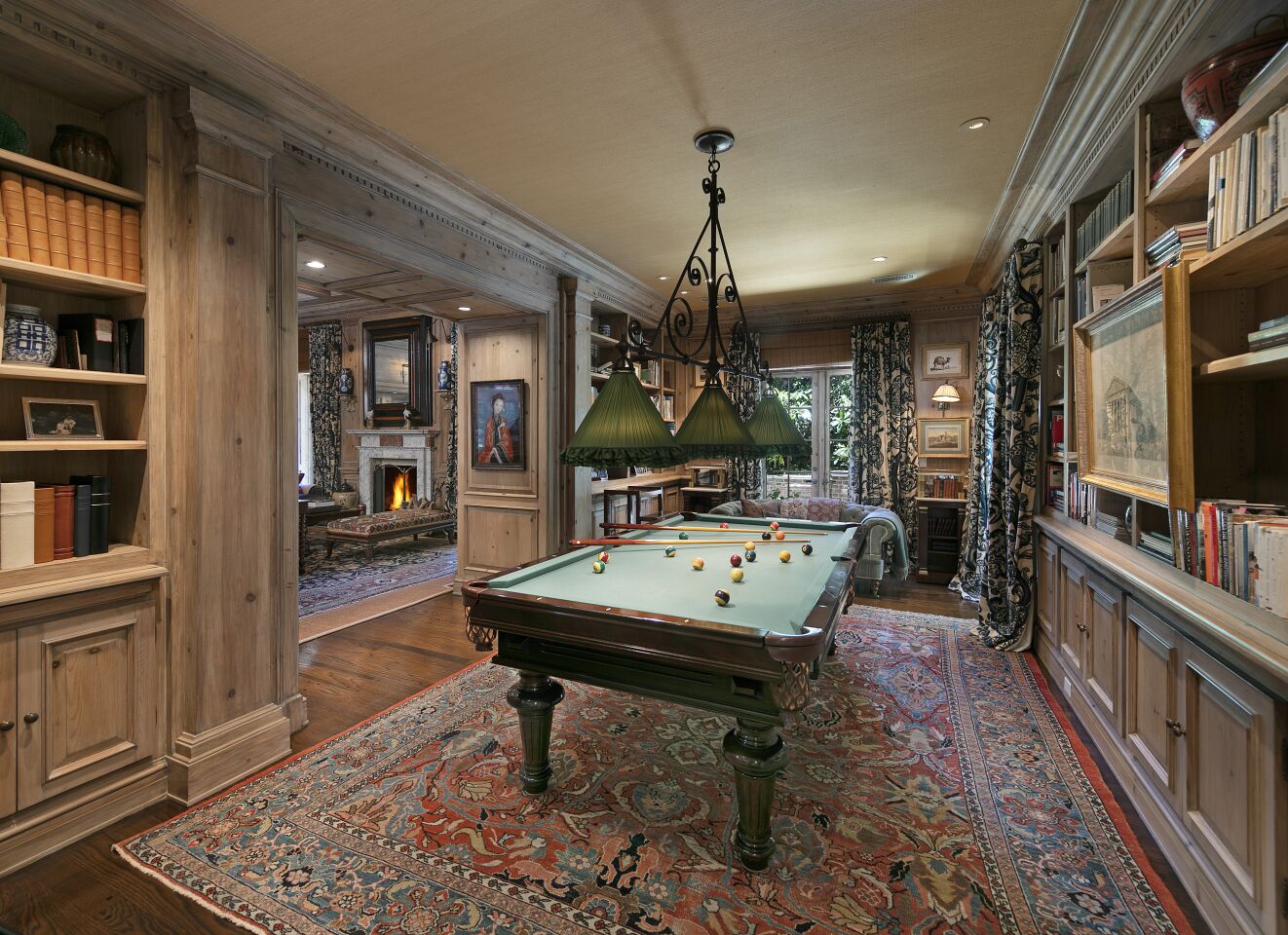 $60-million compound in Beverly Hills: the billiards room