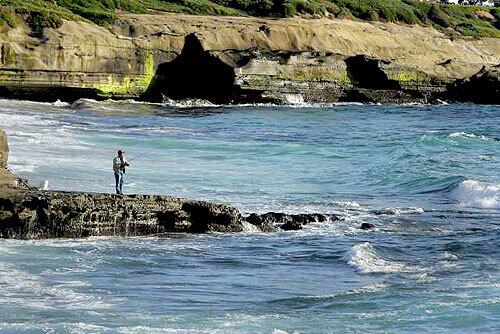 Fishing off La Jolla