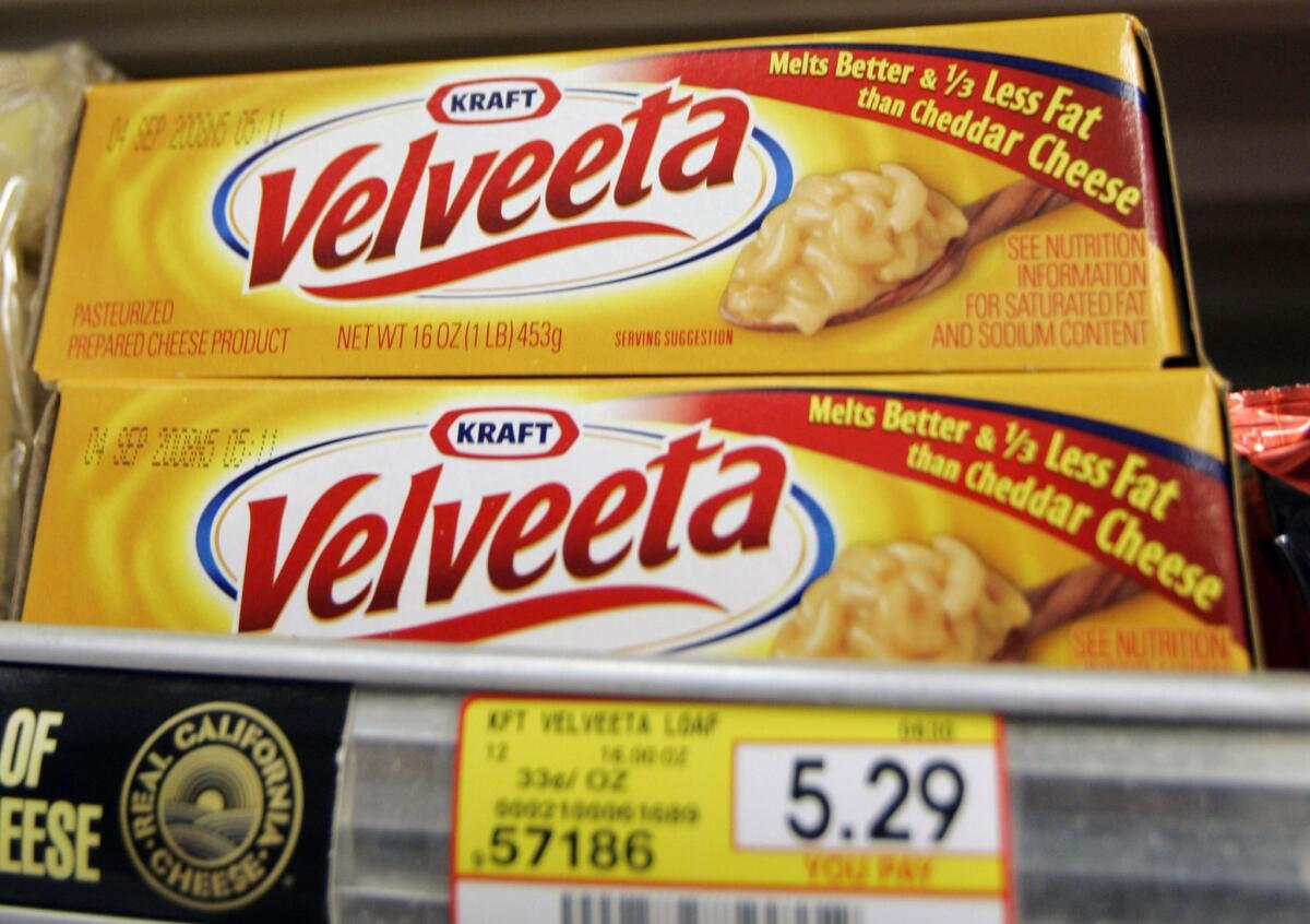There may be a Velveeta shortage, right before the Super Bowl.