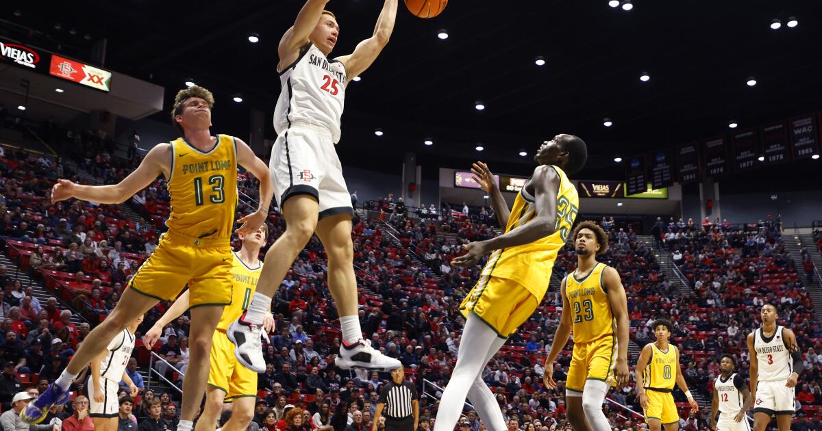 No OT needed as unranked Aztecs hold off pesky Point Loma Nazarene
