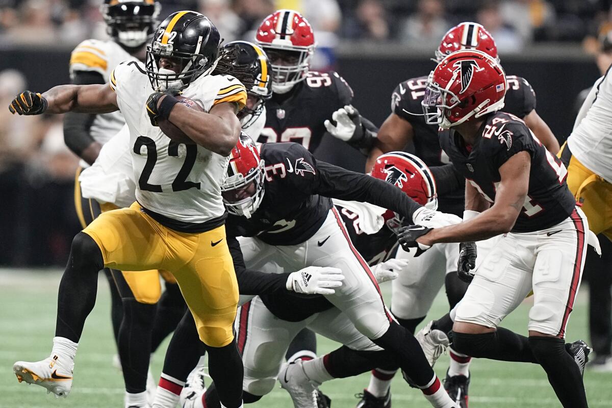 Harris, running game gives Steelers offense an identity - The San