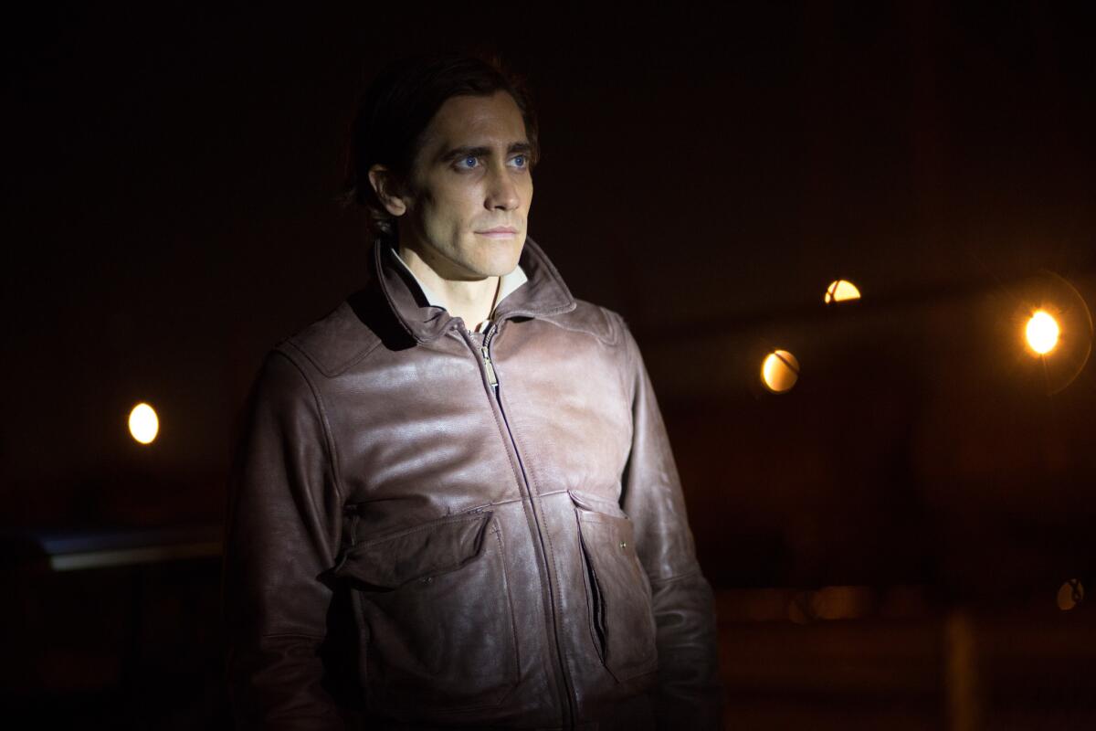 Jake Gyllenhaal in "Nightcrawler."