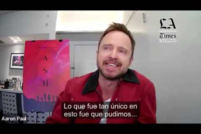 Aaron Paul colabora con la mexicana Eiza González en la aterradora ASH / Entrevista subtitulada
