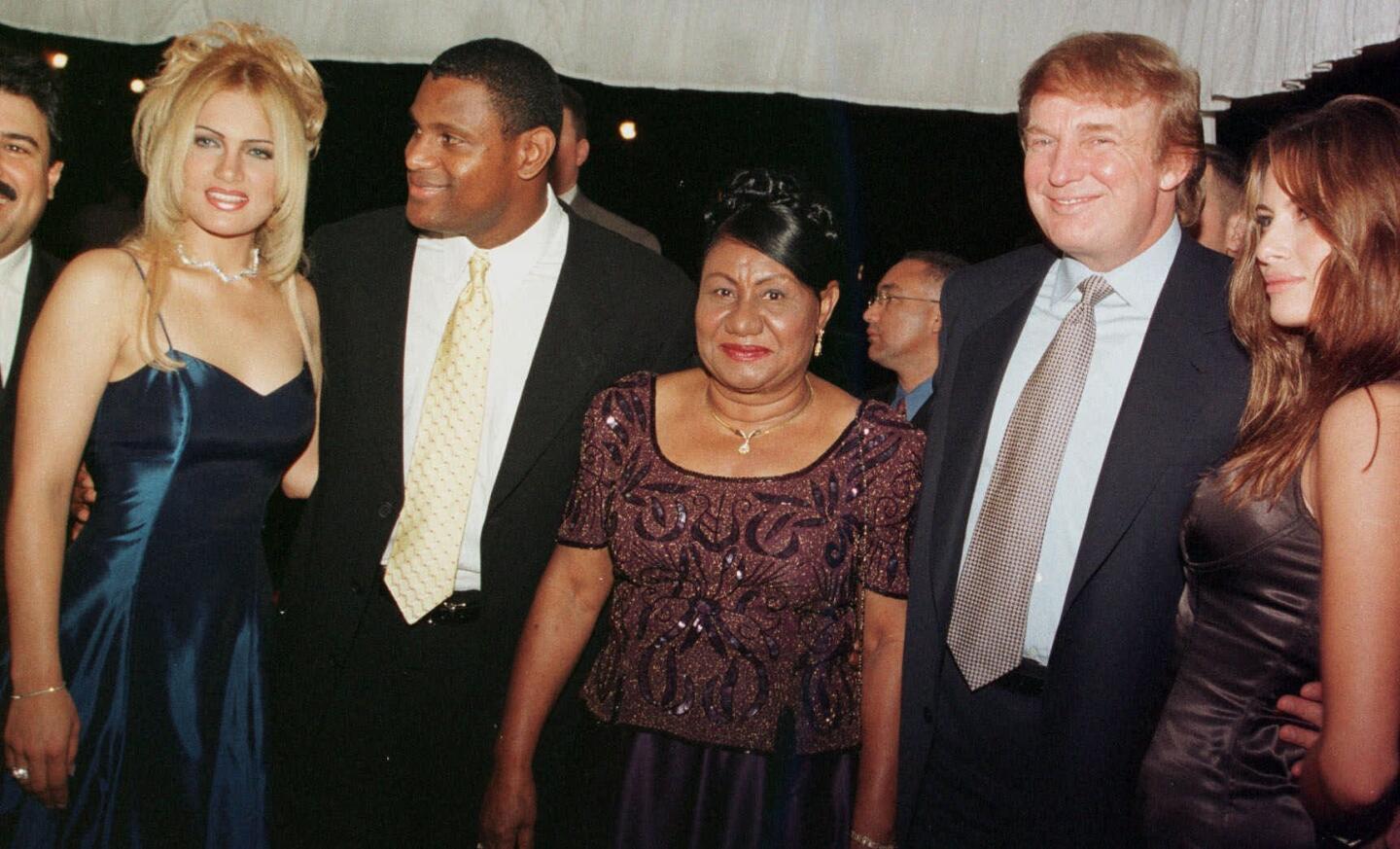 Donald Trump, Sammy Sosa, 1999