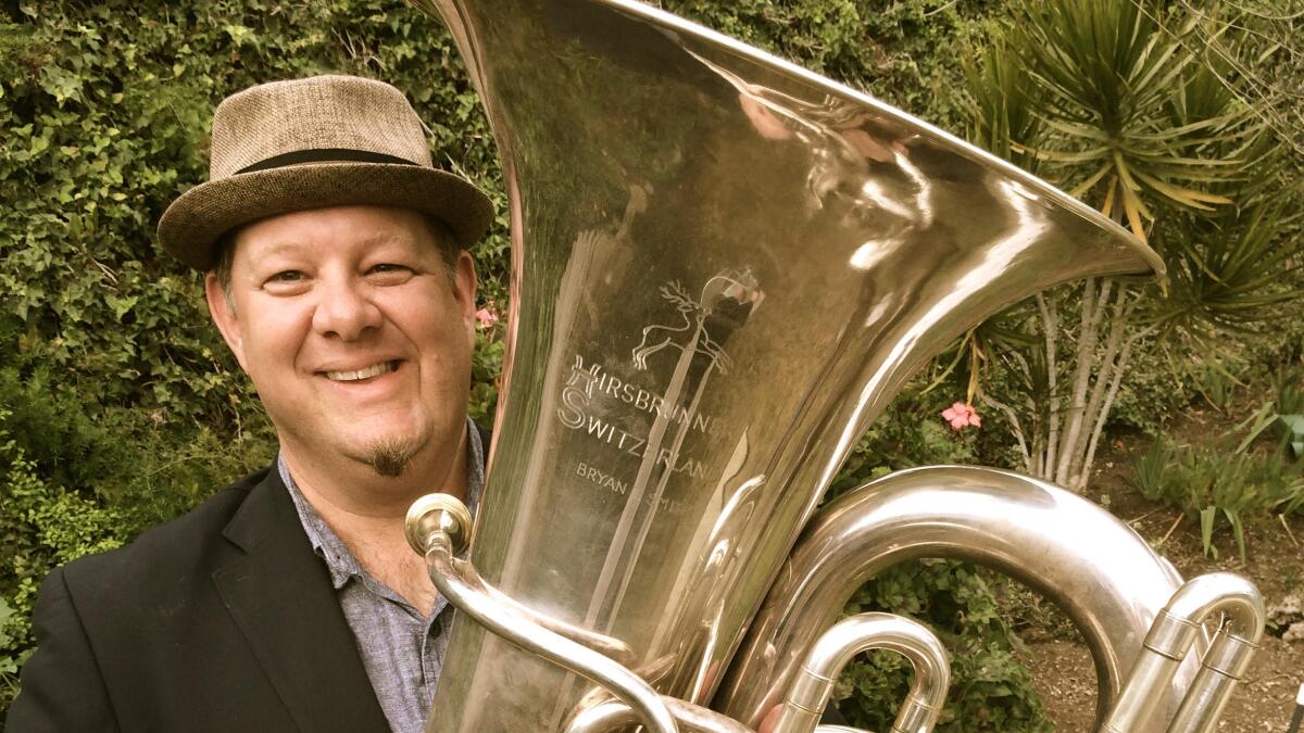 Musician loses his oomph with the theft of his tuba