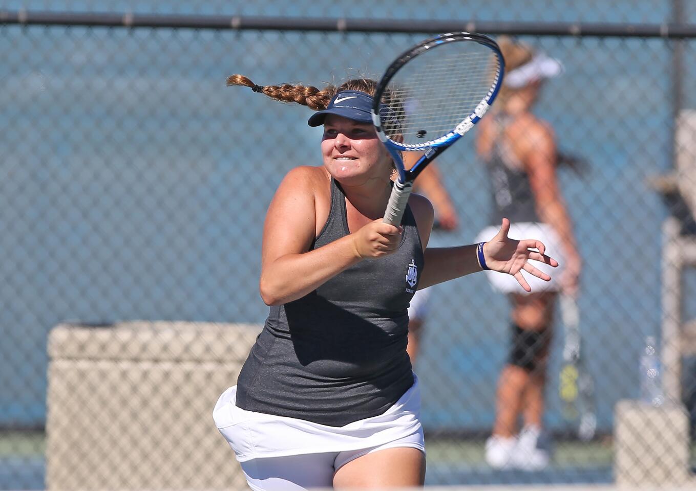 Photo gallery: Newport Harbor vs. Troy in girls’ tennis