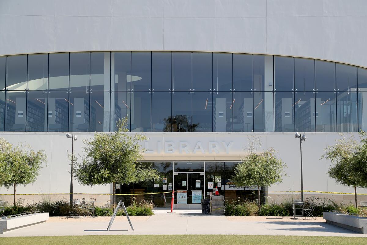 Donald Dungan Library in Costa Mesa.