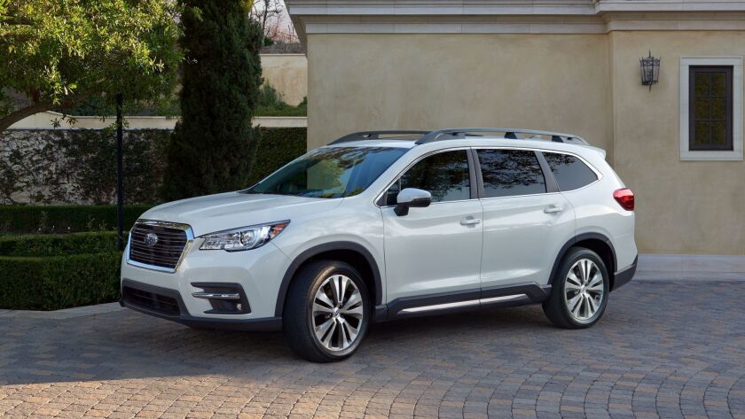 L A Auto Show 2017 Subaru Unveils 2019 Ascent Its Largest Suv