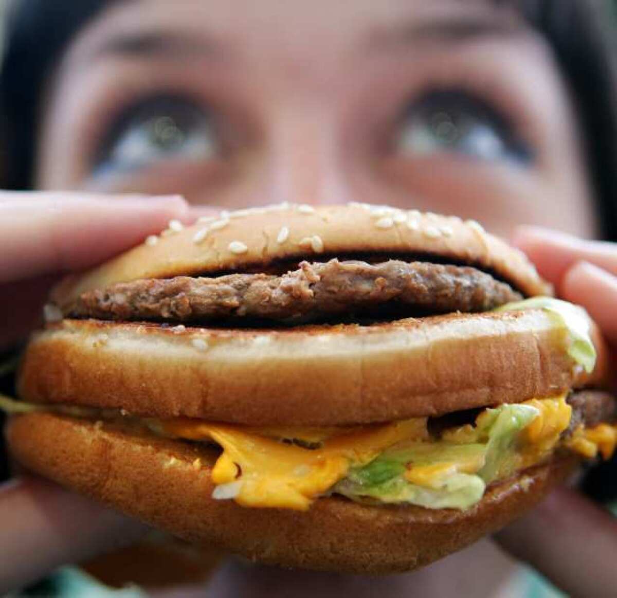 Burger and fast-food sales at McDonald's and Wendy's came in below expectations on Tuesday.