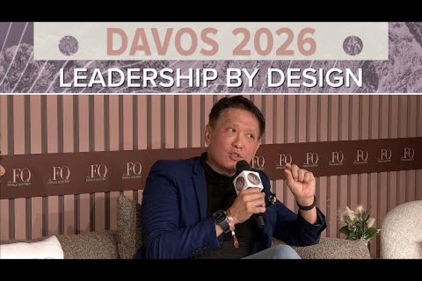 The Power of Perspective: Leadership by Design | Female Quotient Lounge at Davos