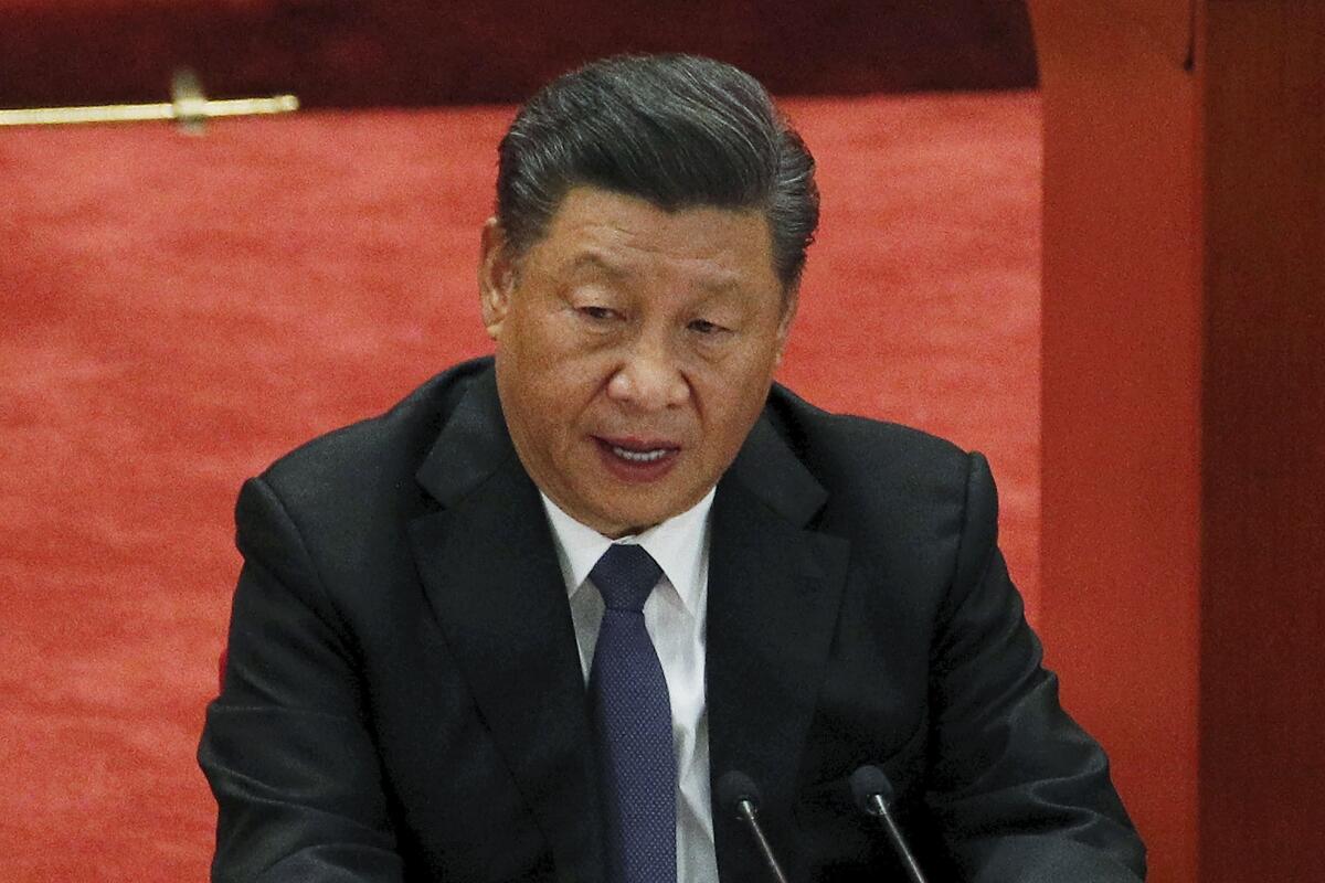 Chinese President Xi Jinping