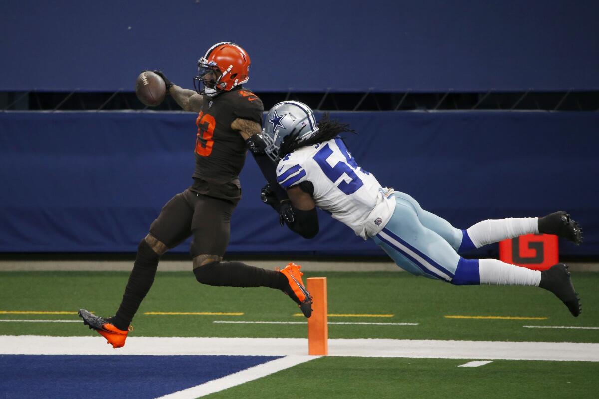 OBJ feels Browns on verge of 'special' season in 2021 - The San Diego  Union-Tribune