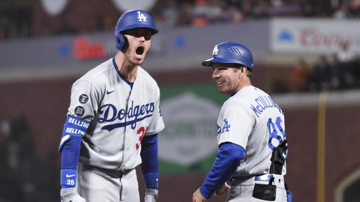 Dodgers' Max Scherzer's first career save puts lid on NLDS thriller