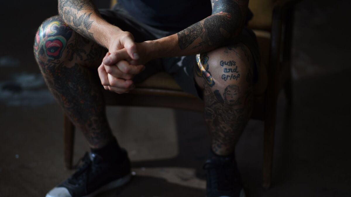 Tattoo artist Scott Campbell leaves New York for . and opens a tattoo  shop and luxury cannabis brand - Los Angeles Times