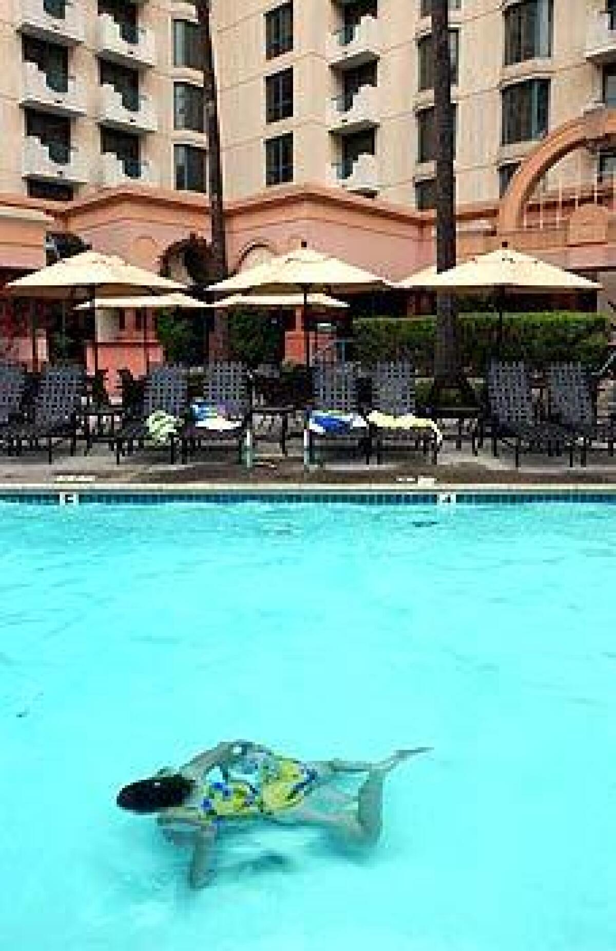 The Marriott Suites, one of the Costa Mesa hotels running a summer special.