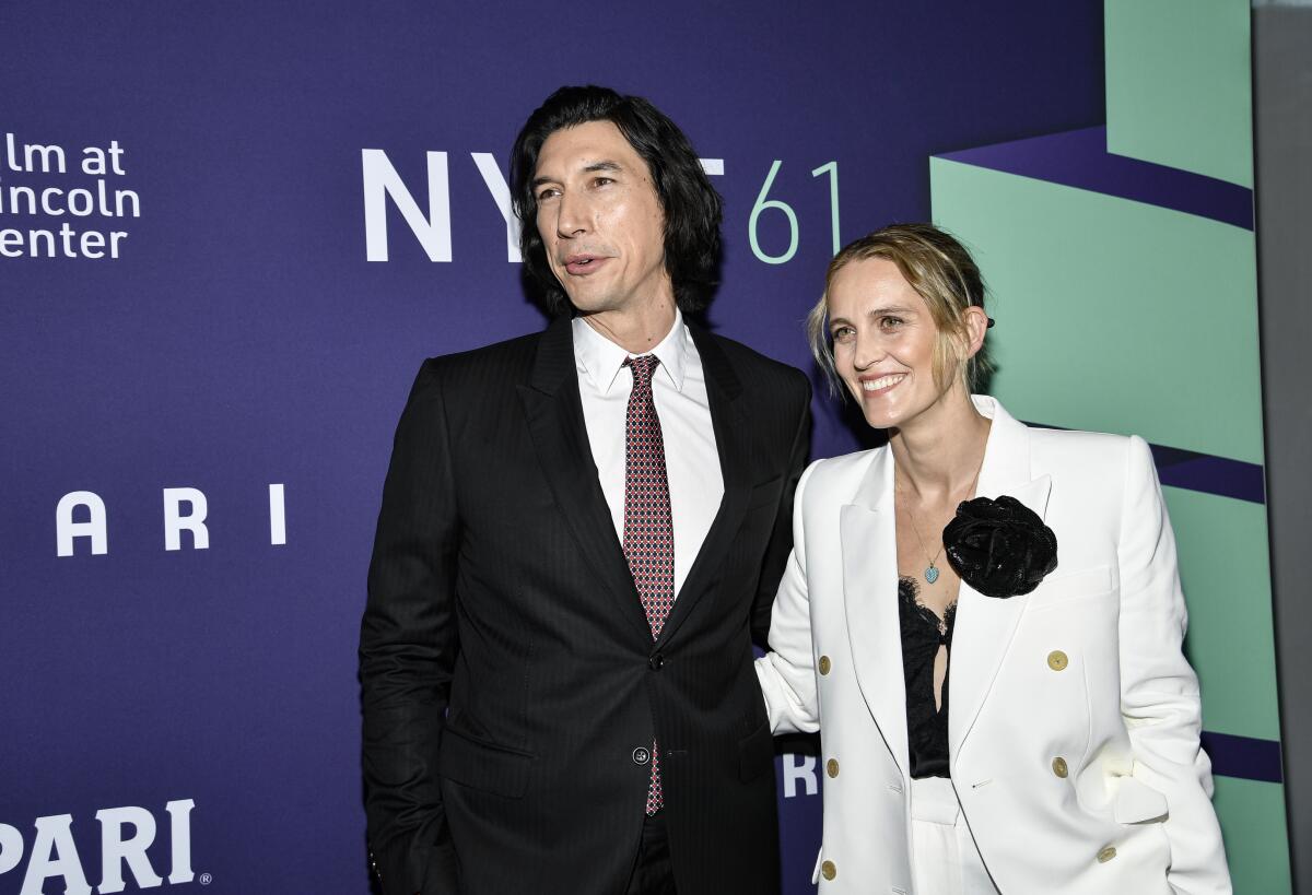 Adam Driver confirms birth of baby No. 2 with Joanne Tucker - Los