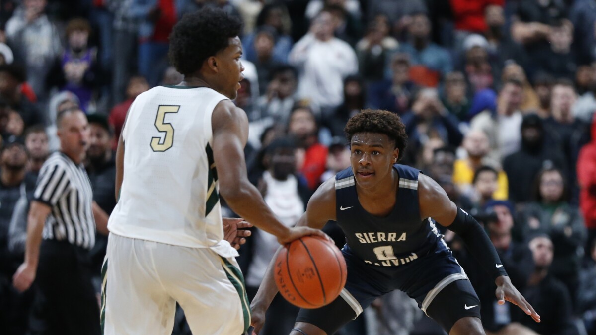 Sierra Canyon S Schedule Readies Players For The Spotlight Los