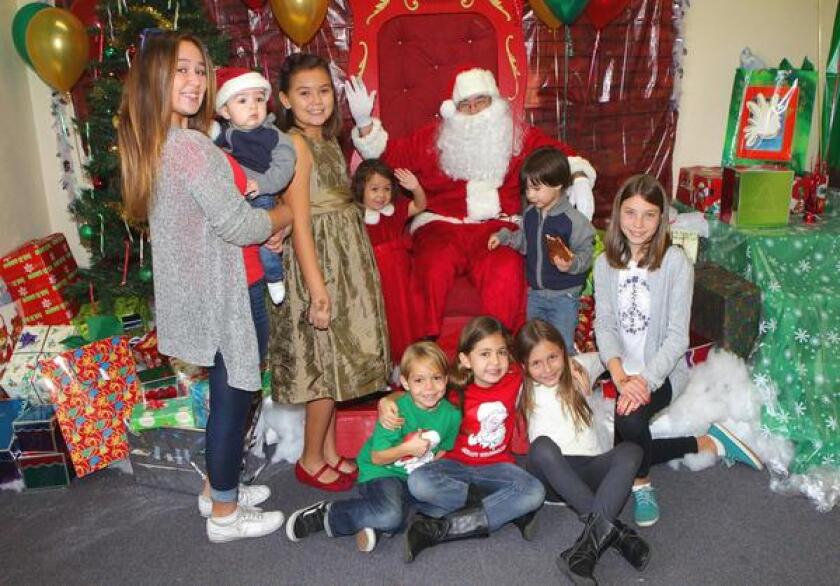 La Jolla Recreation Center will hold its annual (and free) "Lunch with Santa" event 11 a.m. to 1 p.m., Dec. 14, 2019.