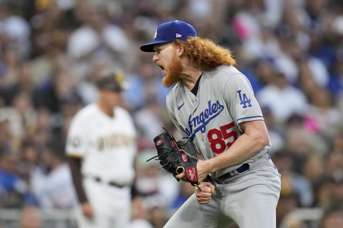 Taylor's 2-run HR lifts May, Dodgers to 2-1 win over Padres - The San Diego  Union-Tribune