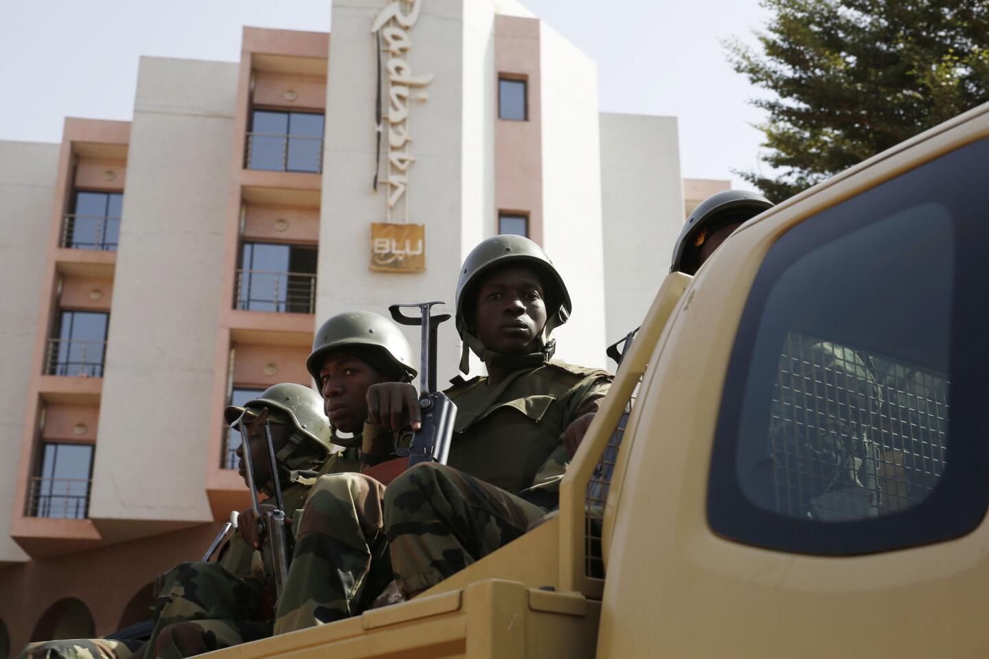 Wake of Mali hotel attack