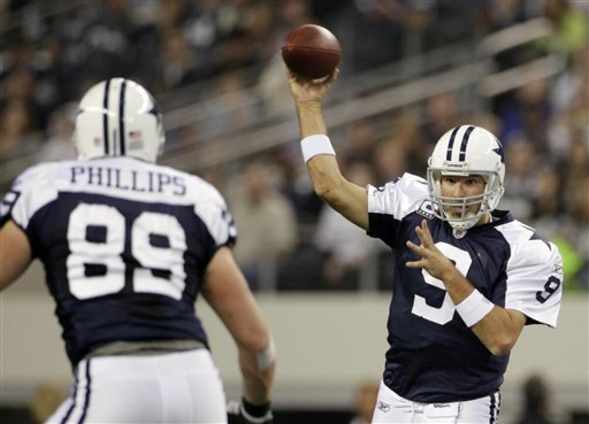 Romo rallies Dallas to 20-19 victory over Miami - The San Diego  Union-Tribune