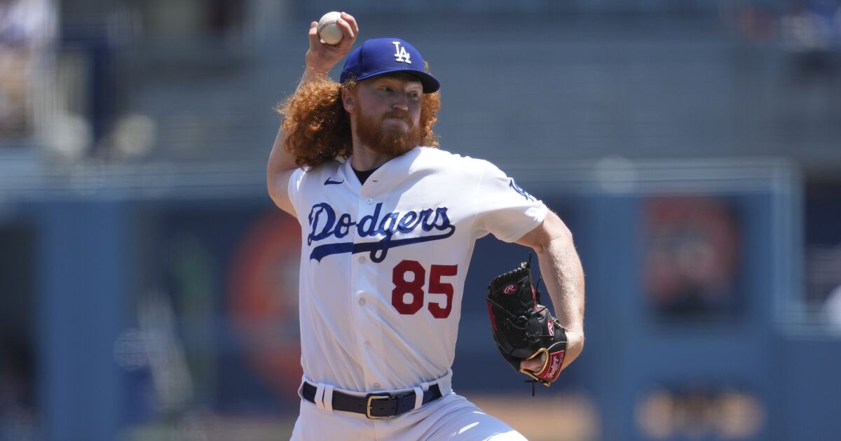 With Dustin May set for season-ending elbow surgery, Dodgers’ rotation needs grow