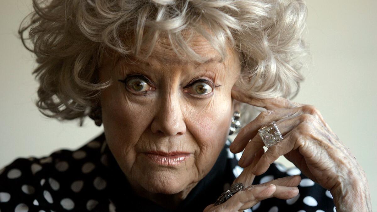 Phyllis Diller in December 2006.