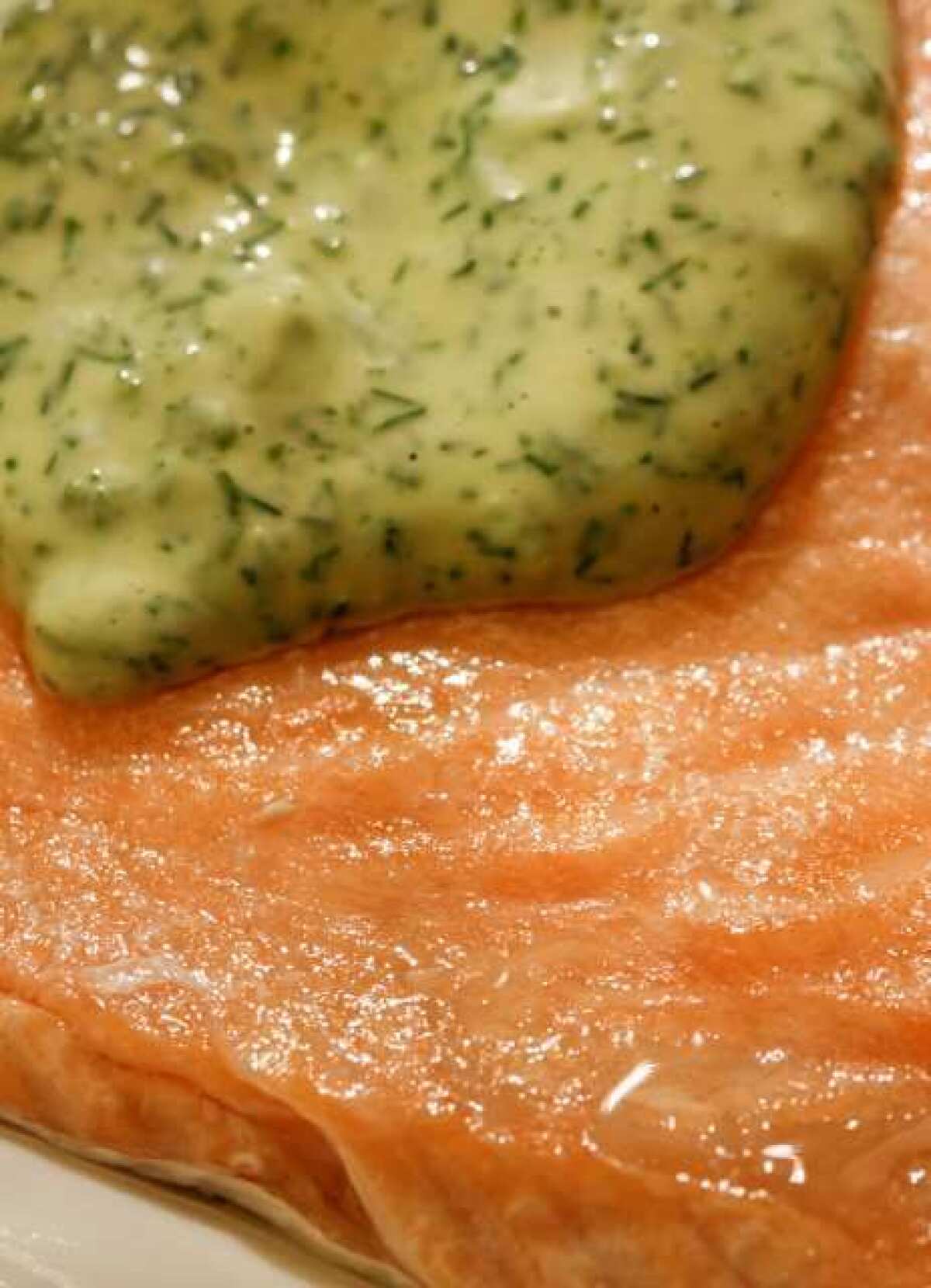 Thanks to a fantastic season, diners will be able to really enjoy salmon, including with dill mayonnaise.