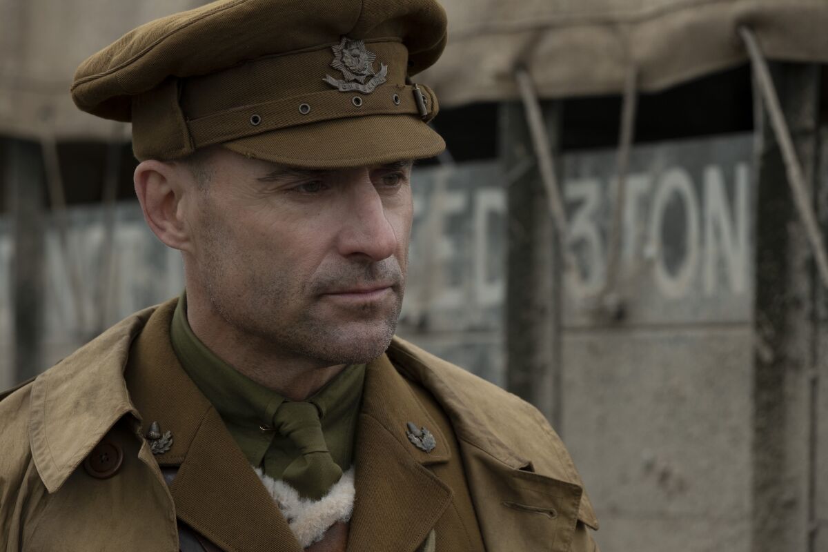 Mark Strong in the movie "1917."
