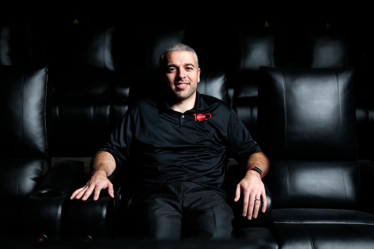 Hovsep Gavoutian is the general manager of a new AMC Theatre in Porter Ranch