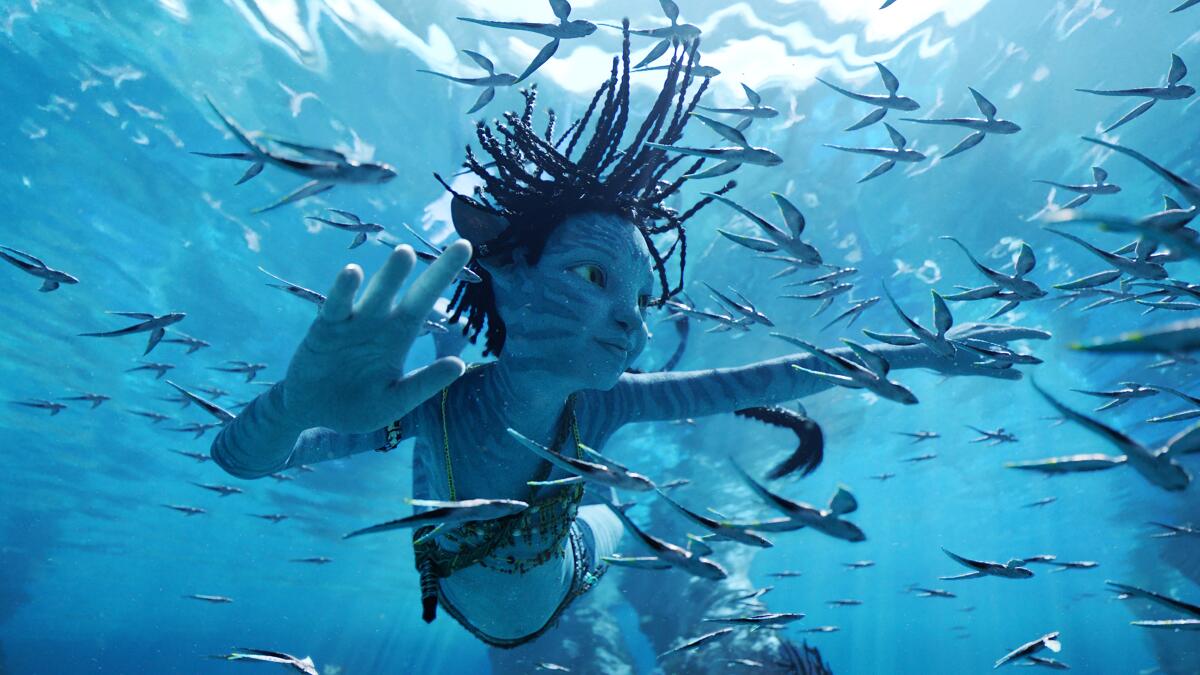 How 'Avatar: Way of Water' cast, crew made underwater scenes - Los