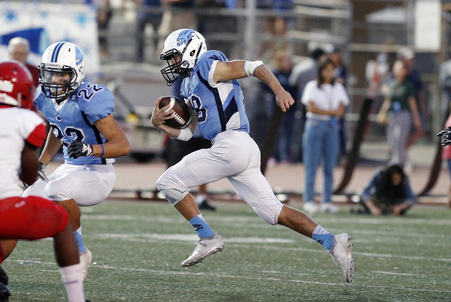 Photo Gallery: Crescenta Valley vs. Pasadena in Pacific League football