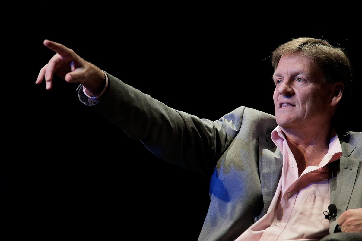Michael Lewis is near a movie deal for his latest book, "Flash Boys: A Wall Street Revolt."