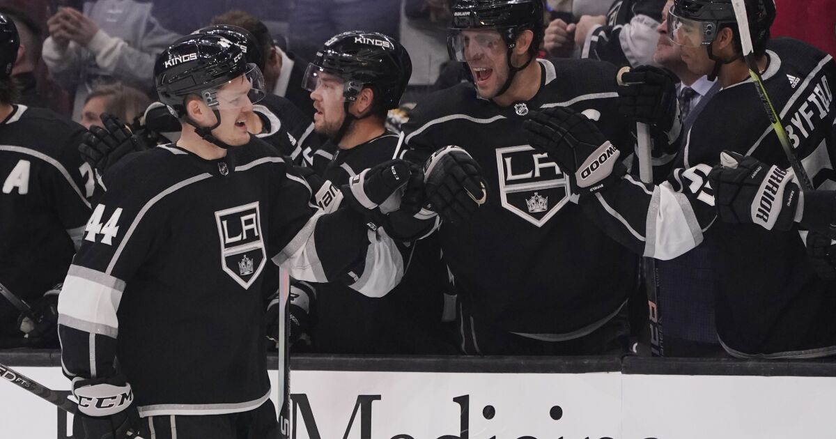 Kings defenseman Mikey Anderson already has become a star