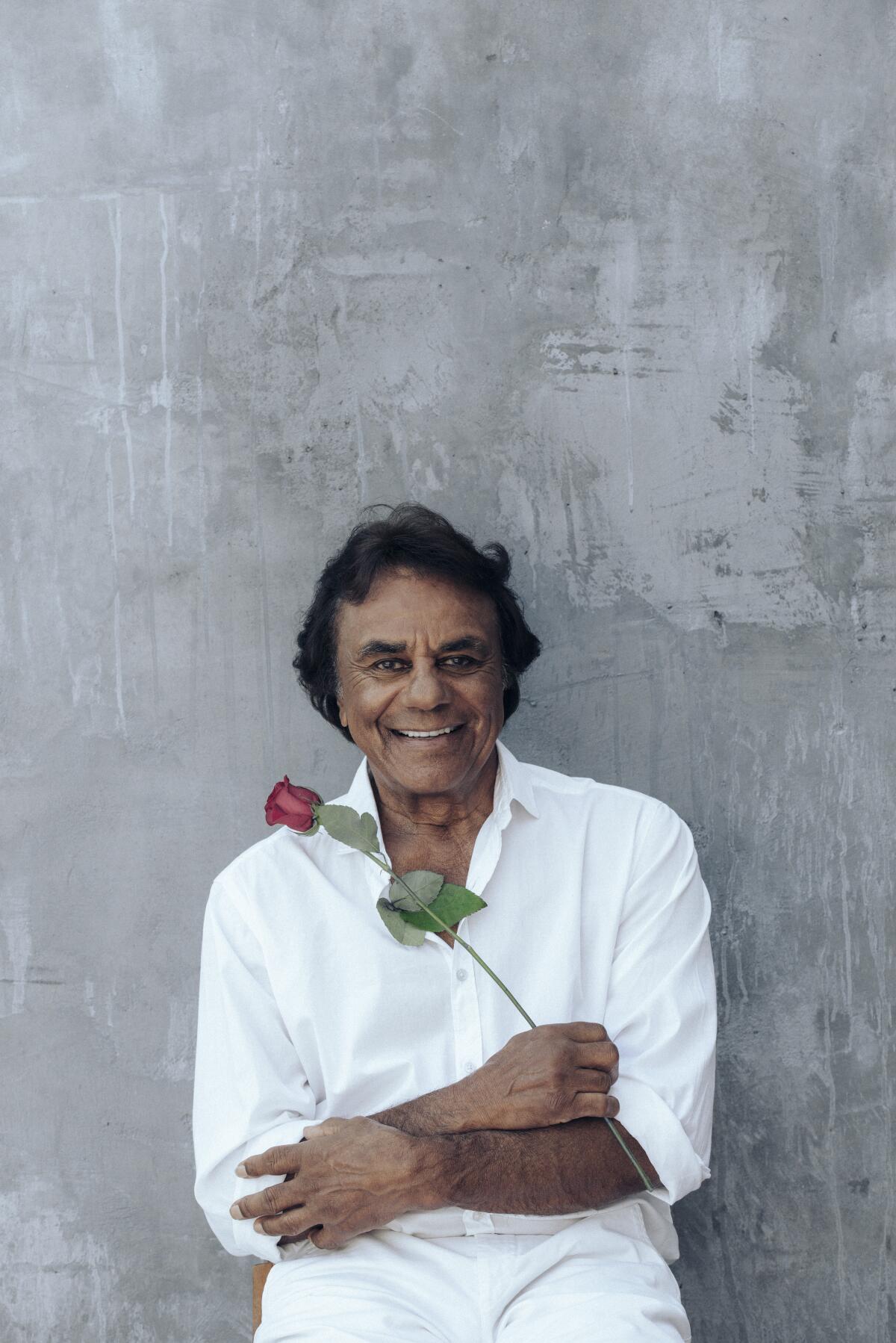 Johnny Mathis brings his Christmas classics to Costa Mesa in celebration of 65 years in the music business.