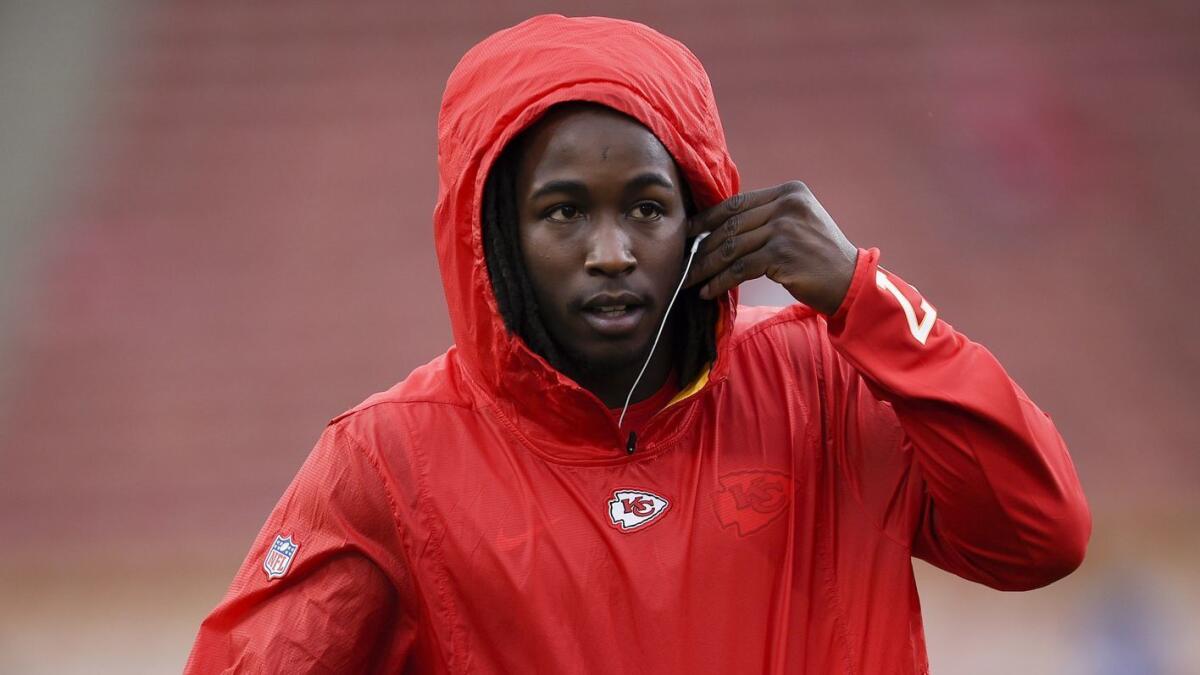 Kareem Hunt was released by the Kansas City Chiefs in November.