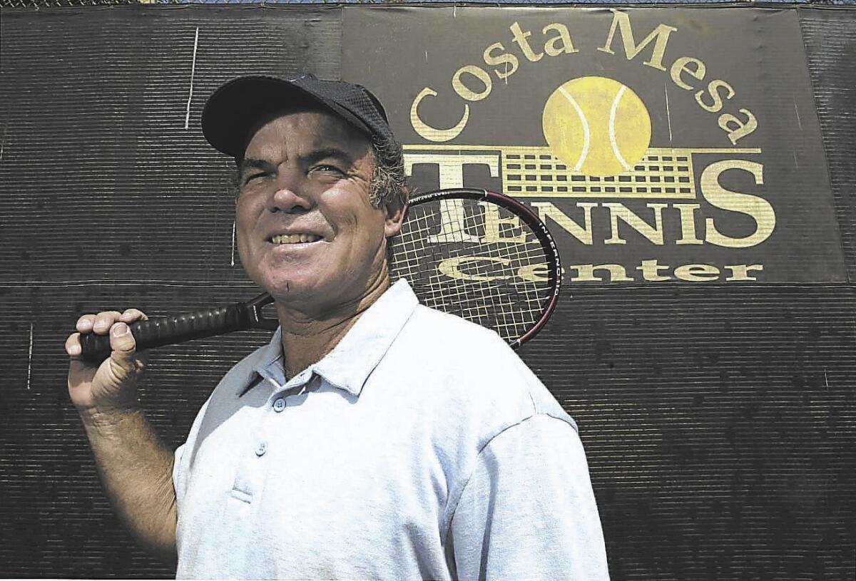Hank Lloyd, a longtime Orange County tennis professional, has run the Costa Mesa Tennis Center since 1999