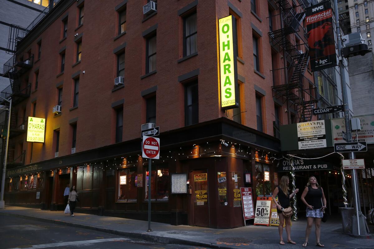 The reopening of O'Hara's in April 2002 gave returning customers some normalcy, co-owner Michael Keane said.