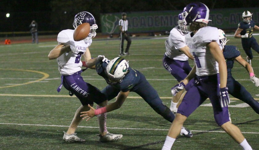 Carlsbad Holds Off La Costa Canyon Claims Avocado West Football